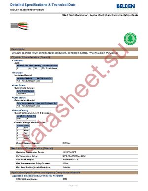 9445 060100 datasheet  